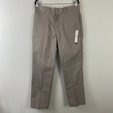 Dickies 874 Original Fit Classic Work Straight Leg Pants 34x32 Beige