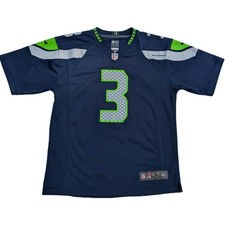 NFL Seattle Seahawks Russell Wilson 3 Nike On Field Jersey Youth L 14/16