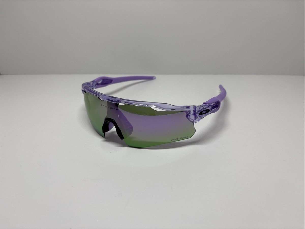Oakley RADAR EV PATH OO9208 Purple Clear Frame W PRIZM LENS | eBay