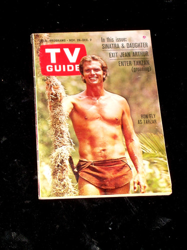 TV Guide 1966 "TARZAN" Ron Ely Nov. 26 DENVER