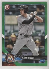 2018 Bowman Draft Green 27/99 Brian Miller #BD-132 fm0