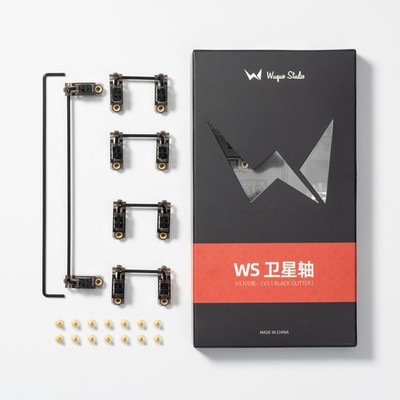WS V3.1 Stabs Silicon Version PCB Mount Screw-in Stabilizers 2u 6.25u 7u Stab...