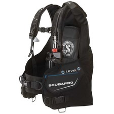 SCUBAPRO Level BCD with AIR 2 Inflator Secondary Regulator / Octo Combo, Medium