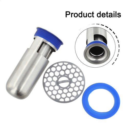 Kit De Plomberie Tuyau De Vidange Évier Salle De Bain - Design Moderne Anti-Fuites, Acier Inoxydable & ABS Robuste