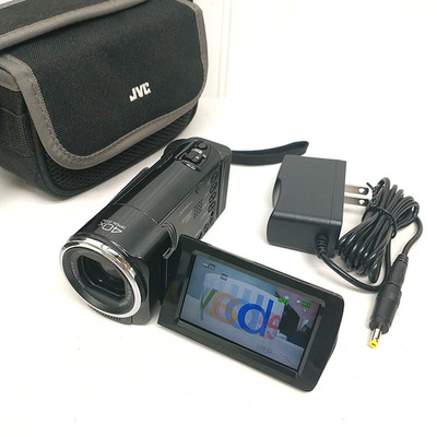 JVC Everio HD Digital Camcorder GZ-HM50BU 8GB Drive 40x Zoom WORKS+Batt+Chg+Case