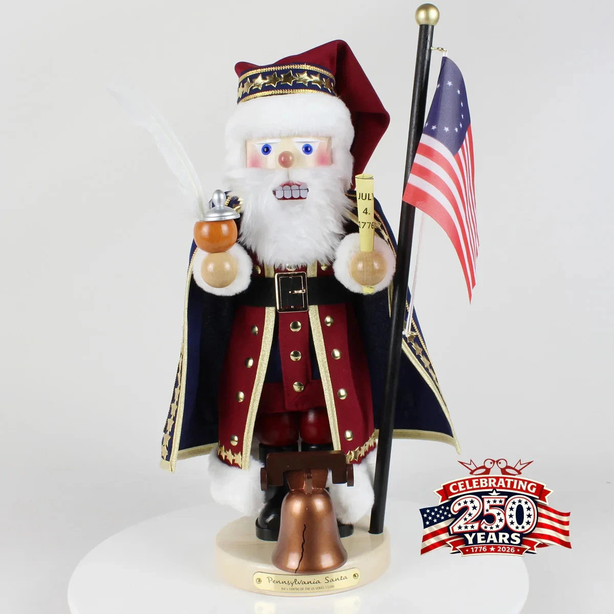 New for 2026 - Steinbach Pennsylvania Santa - Limited Edition German Nutcracker