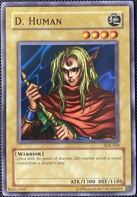 D. Human SDK-030 Starter Deck: Kaiba Unlimited Yugioh Card