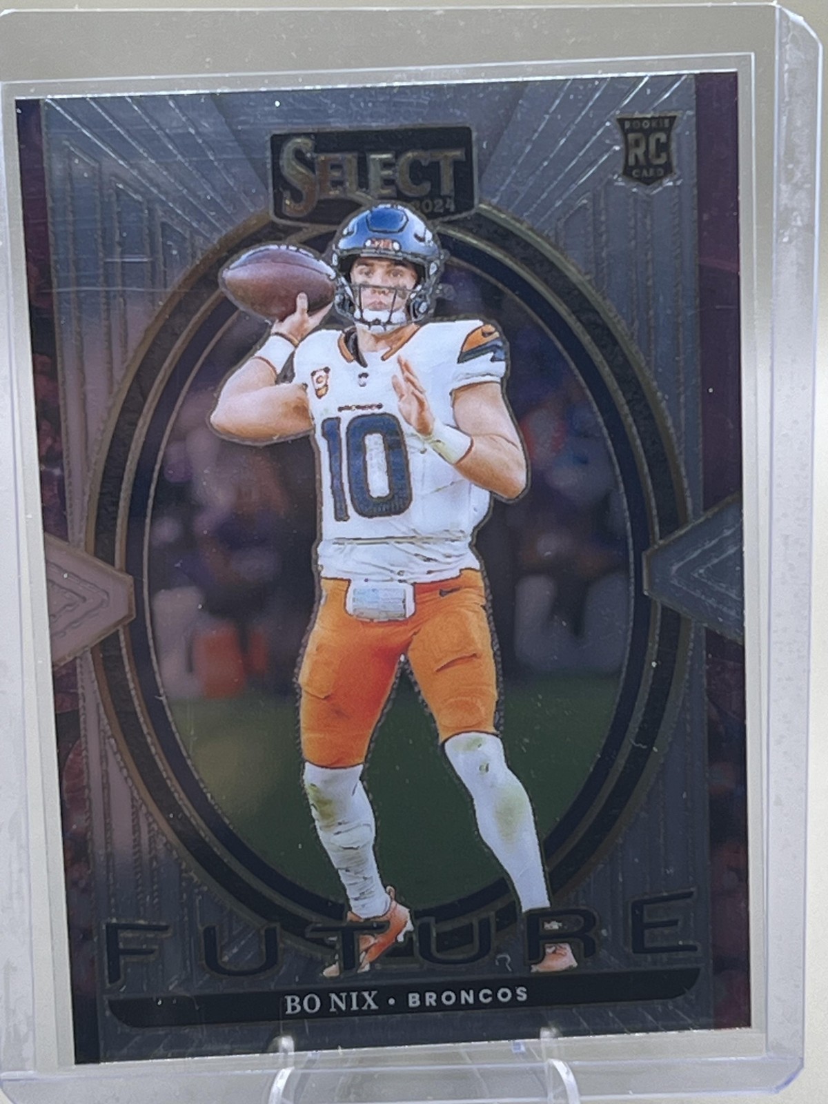 2024 Panini Select #7 Bo Nix Select Future