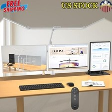 36W Ultra Bright LED Desk Lamp Clamp Adjustable Light Remote Control Home Office