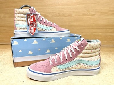 Toy Story Vans Bo Peep SK8 hohe Turnschuhe Größe UK 5 brandneu im Karton Disney