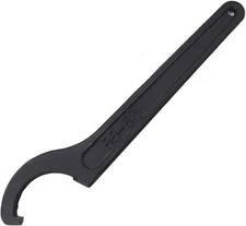 Utoolmart C Hook Spanner Wrench Collet Chuck for 55-62mm Round 210mm, Black 