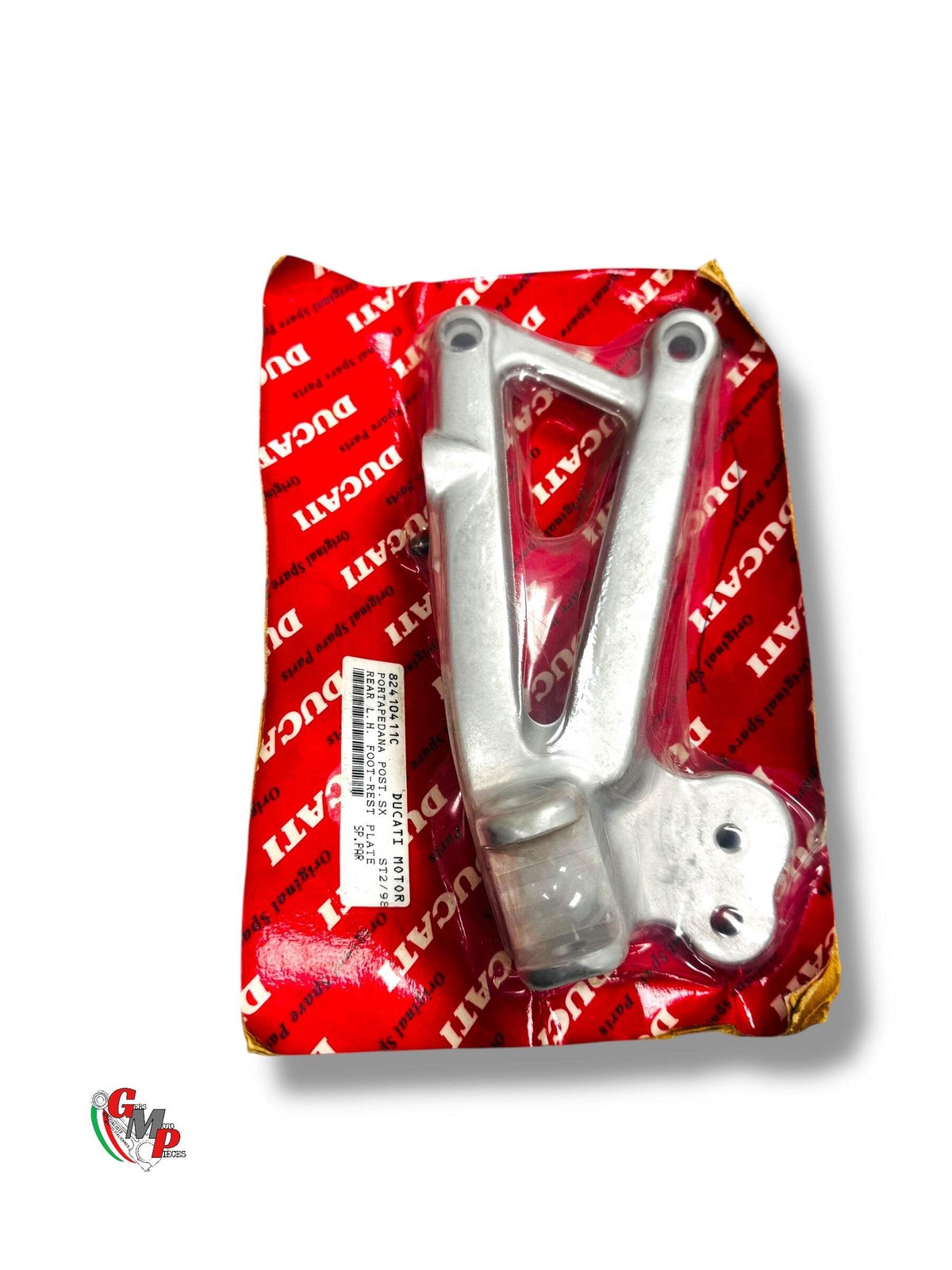 Platine repose-pied gauche neuve pour réparer votre Ducati