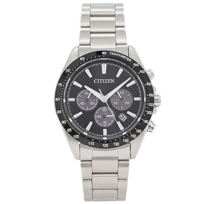 CITIZEN CA4764-57E CA4764 COLLECTION Solar/Radio Controlled Analog Black Silver