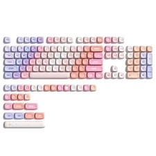 126 Keys PBT Keyboard Keycaps MOA Profile Cute Custom Fits 60/65/75/100 Cherry