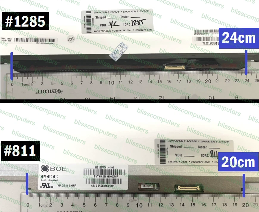 LG PHILIPS LP125WH2(TP)(H1) LAPTOP LED LCD Screen LP125WH2-TPH1 12.5" WXGA HD - Image 2 of 4