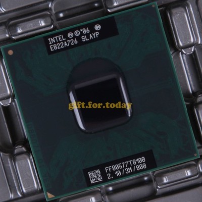 Original   Core 2 Duo T8100 2.1 GHz Dual-Core (FF80577GG0453M) Processor CPU #nm