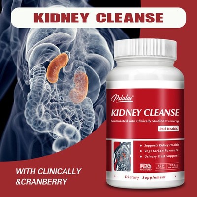 Kidney Cleanser 120pcs - Support Healthy Kidney Function, Detox & Repair
