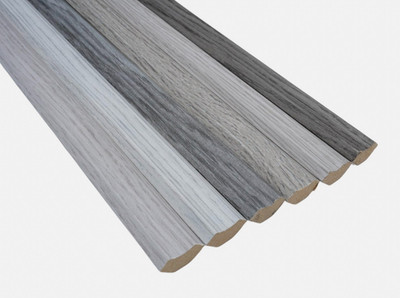 Grau Scotia Sicken Laminat - 10 x 1,2 m Länge - Kantenumleimer Bodenbelag - 12 m