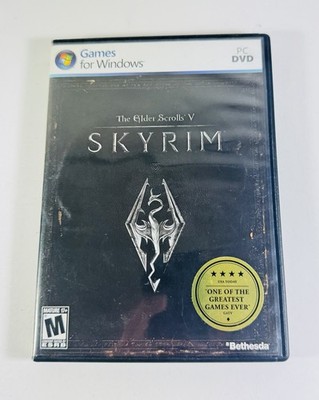 The Elder Scrolls V: Skyrim (PC DVD-ROM, 2011) Complete with Map ML446