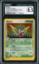 2003 Pokemon EX Ruby & Sapphire Dustox Holo Rare 6/109 CGC 8.5 on eBay