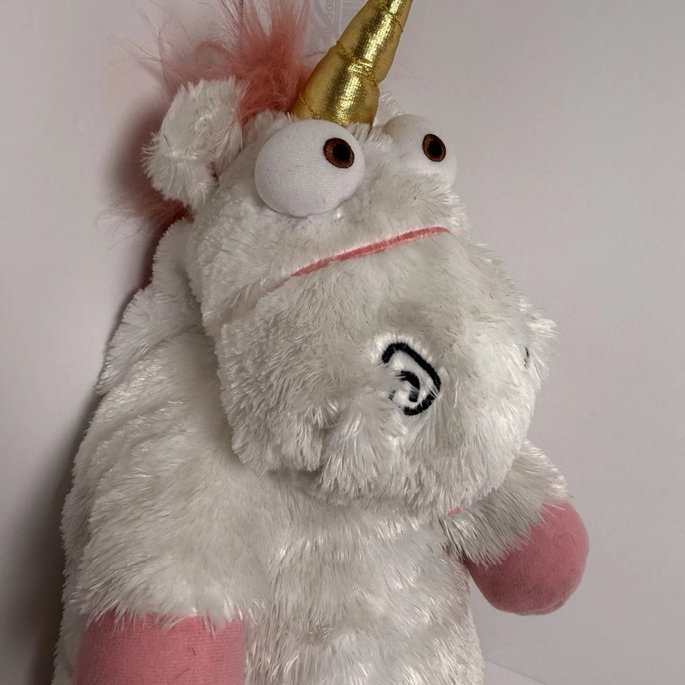 Рюкзак плюшевый Agnes пушистый единорог Universal Studios Гадкий я ЧИТАЙТЕ - Изображение 2 из 4