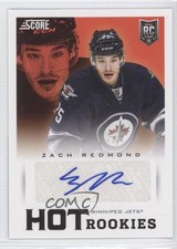 2013-14 Score Hot Rookies Signatures Zach Redmond #610 Auto 0v1