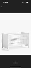 Little Acorns Grey Cot Toddler Bed Under bed Plus Set of Drawers