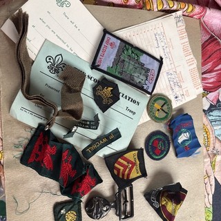 Vintage boy scout wolf cub badges boy scout patches