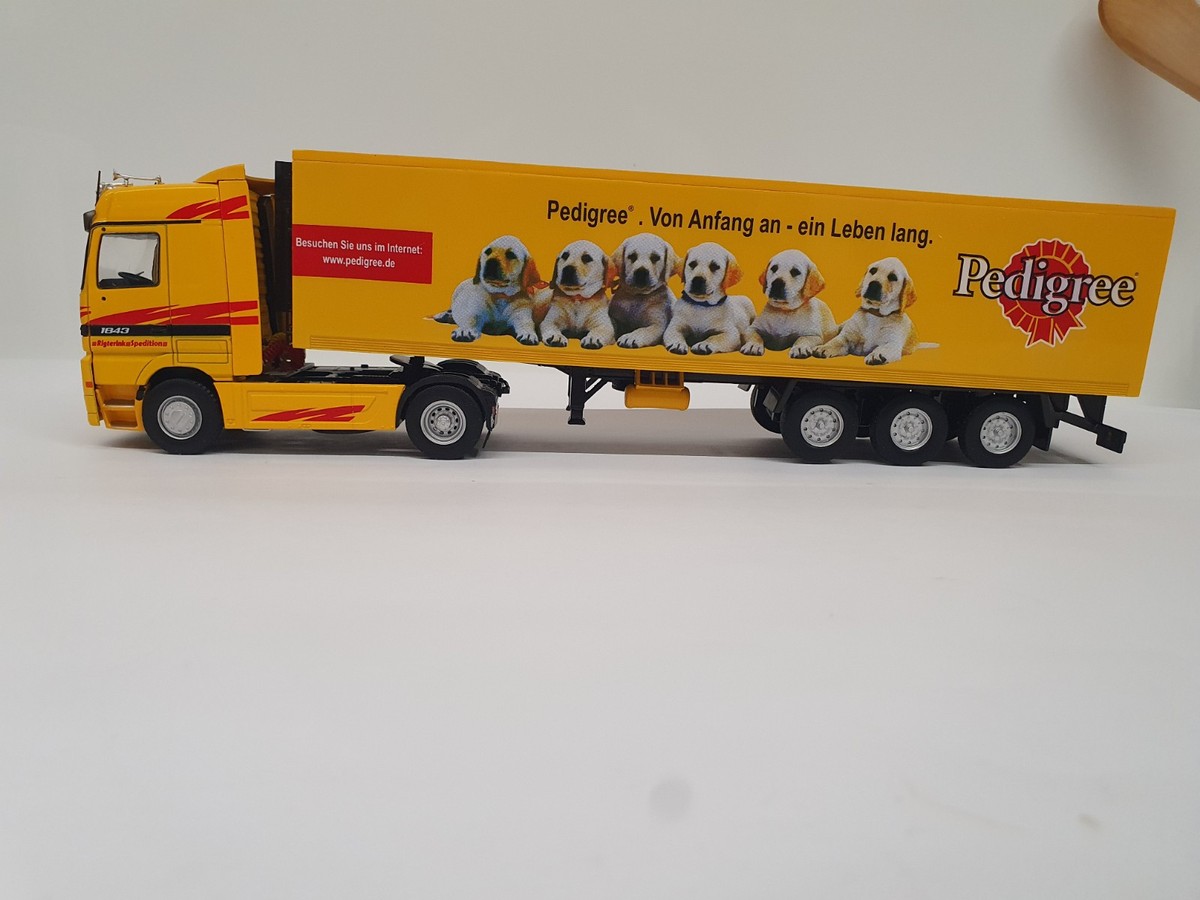 1/43 VERY RARE MERCEDES-BENZ ACTROS 1843 MP1 MEGASPACE