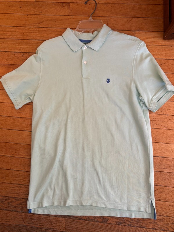 NEW IZOD - Men’s Advantage Performance Natural Stretch Polo  Shirt - Size Medium