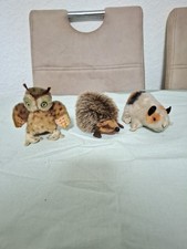 Steiff Igel Eule und Meerschweinchen