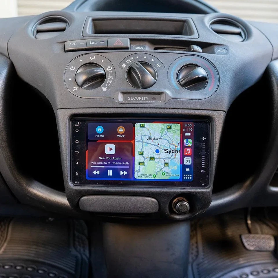 Head Unit For Toyota Echo CP10 Hatch Carplay Android Auto GPS Camera Radio 4+64G - image 2 of 4