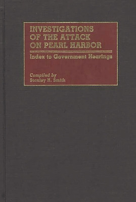 Untersuchungen zum Angriff auf Pearl Harbor: Index an Gouverneur