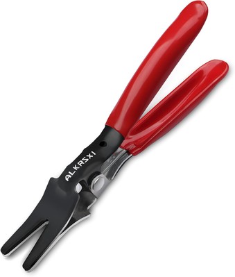 Automotive Hose Remover Pliers   Effortlessly Disconnect and Remove Red 