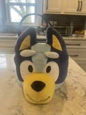 BLUEY PLUSH Trick Or Treat BASKET for HALLOWEEN Costume bag candy bucket