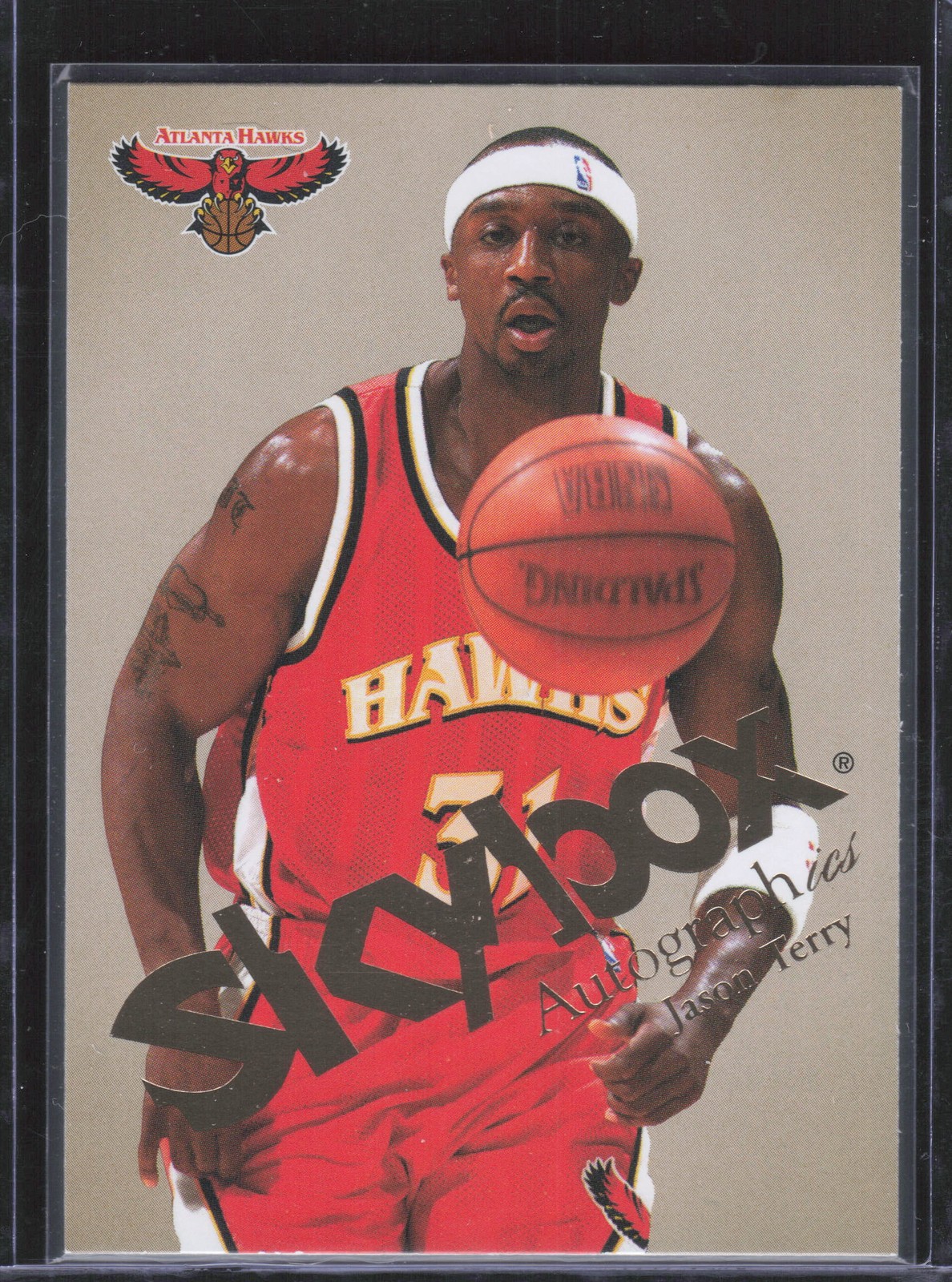 2003-04 SkyBox Autographics #31 Jason Terry