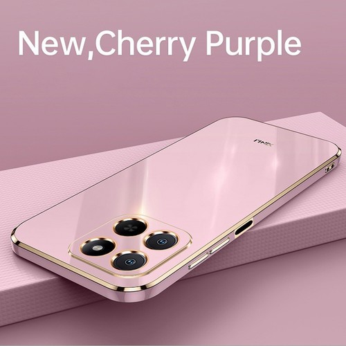 Funda para teléfono inteligente 4G para Honor 400 a prueba de golpes enchapado borde cubierta de gelatina suave - Imagen 4 de 21