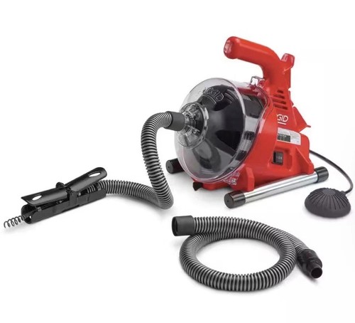 Drain Cleaning Auger RIDGID USED Corded Snake Auger Machine for Pipe Cleaning