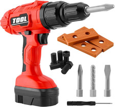 Electric Power Kids Drill and Screw set,Toy include 3 interchange...