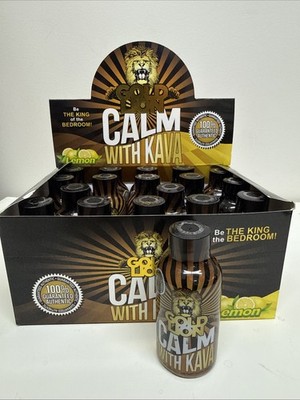 Gold Lion Calm  Lemon  1 Box 18 Bottle