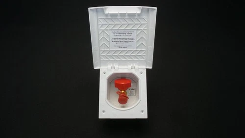 Gas Gas Socket 30mbar Outdoor Socket Motorhome Caravan Motorhome Boat White