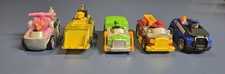 PAW PATROL Mighty Pups True Metal Lot Die-Cast Cars Vehicles - 5 vehicles