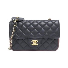 Chanel As2228 Calfskin Shoulder Bag Women Black One Size