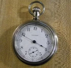 LARGE ANTIQUE 1897 18Size WALTHAM POCKET WATCH 15jewels Runs Good!