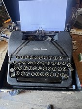 Vintage 1941 Corona Standard 3C Series Manual Portable Typewriter w/ Case thumbnail
