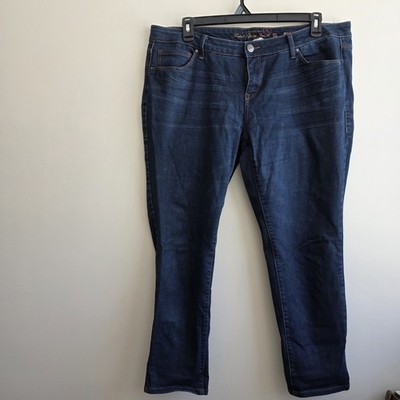 Faded Glory Size 18P Ultimate Skinny Jeans Petite Stretch Quality Denim