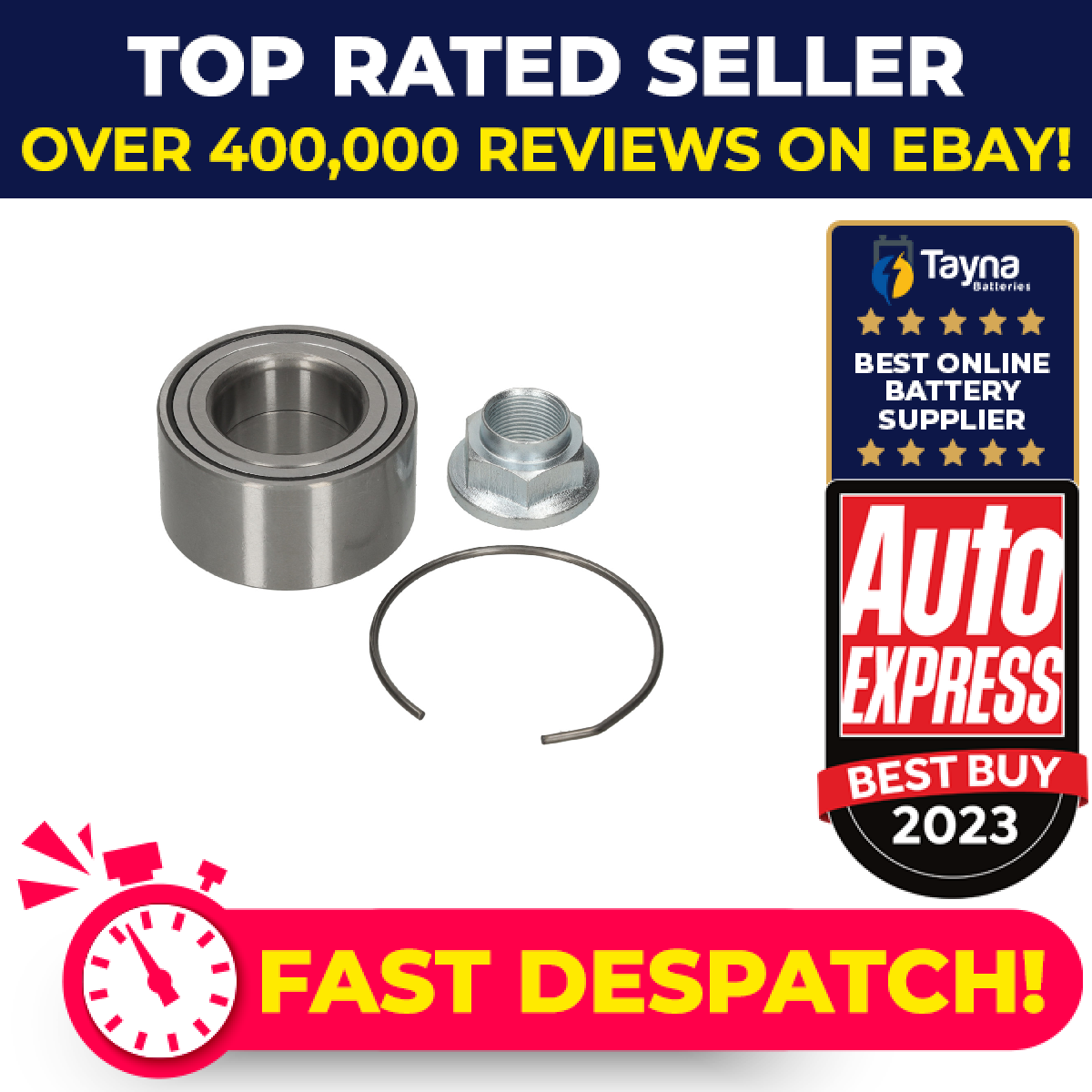 Wheel Bearing Kit fits HYUNDAI COUPE RD 2.0 Front 96 to 02 G4GF Blue Print New