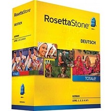 Rosetta Stone V4 TOTALe: German Level 1-3 Set for PC, Mac