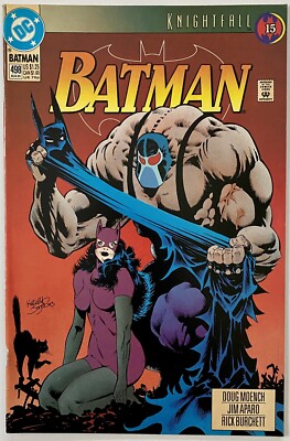BATMAN Lot #498,499,500,501 502 (1993 DC Comics) Knightfall/Bane