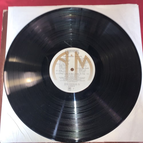THE CARPENTERS, THE SINGLES 1969-1973, A & M R104393, VINYL LP, INSERT 1973,1974 - Picture 5 of 5